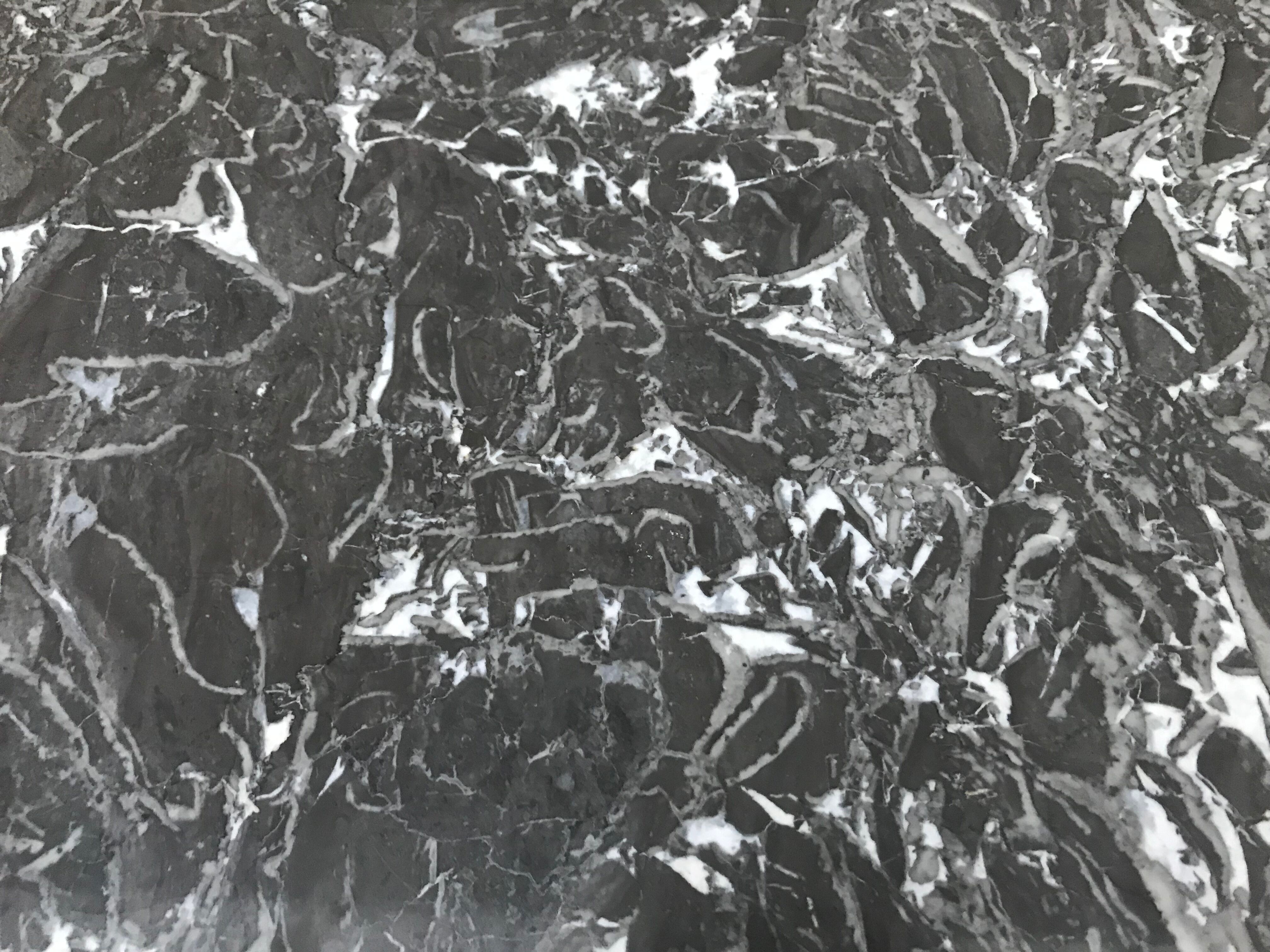 Table low Louis XVI wood and marble