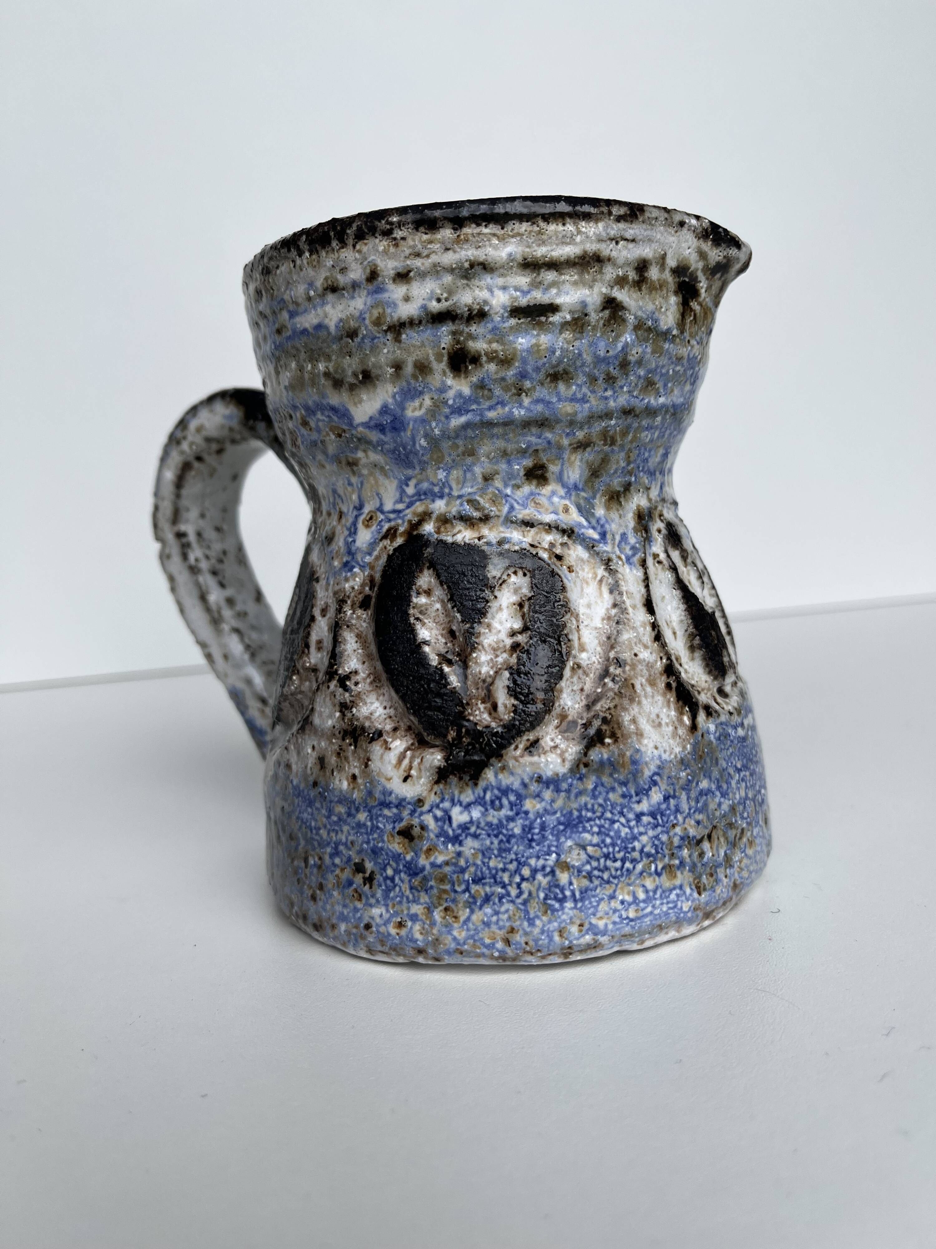 Ceramic pitcher by Albert Thiry - Vallauris