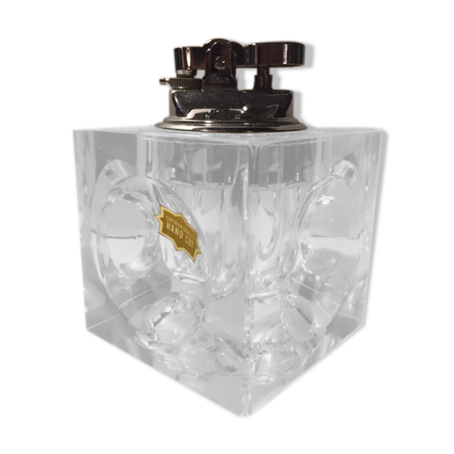 Crystal crystal cube table lighter