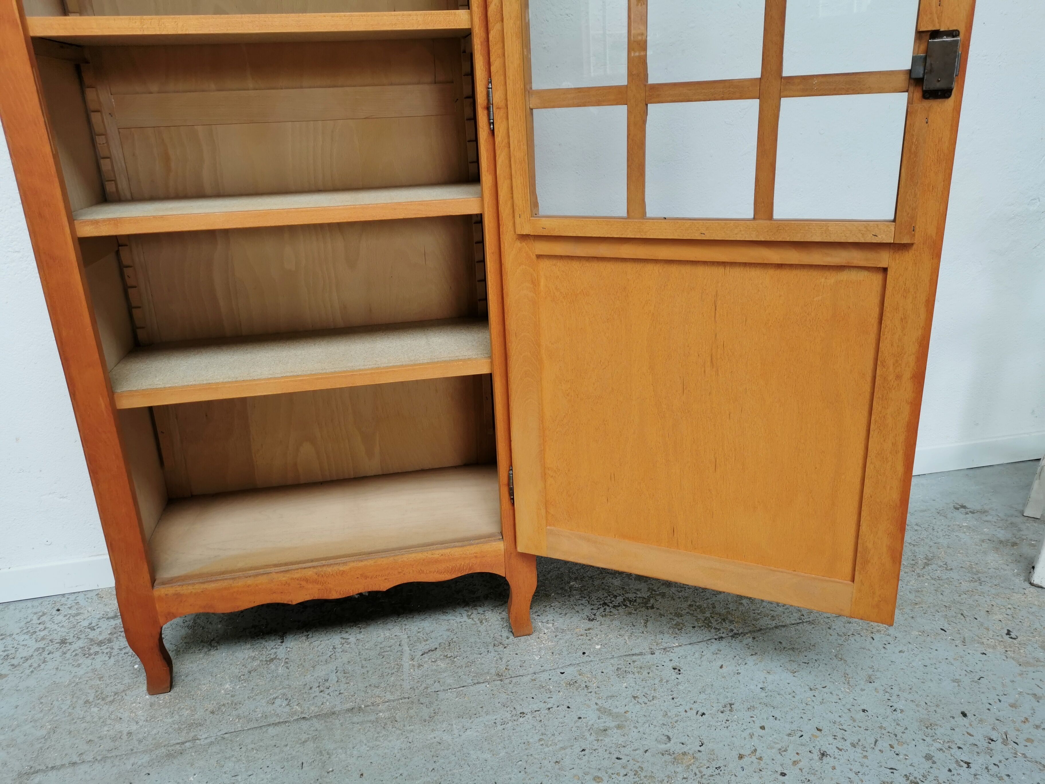 Vintage glazed Parisian wardrobe