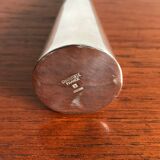 Lino Sabattini for Christofle midcentury vase in silver metal, 1956