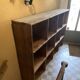 Antique workshop cabinet with drawers