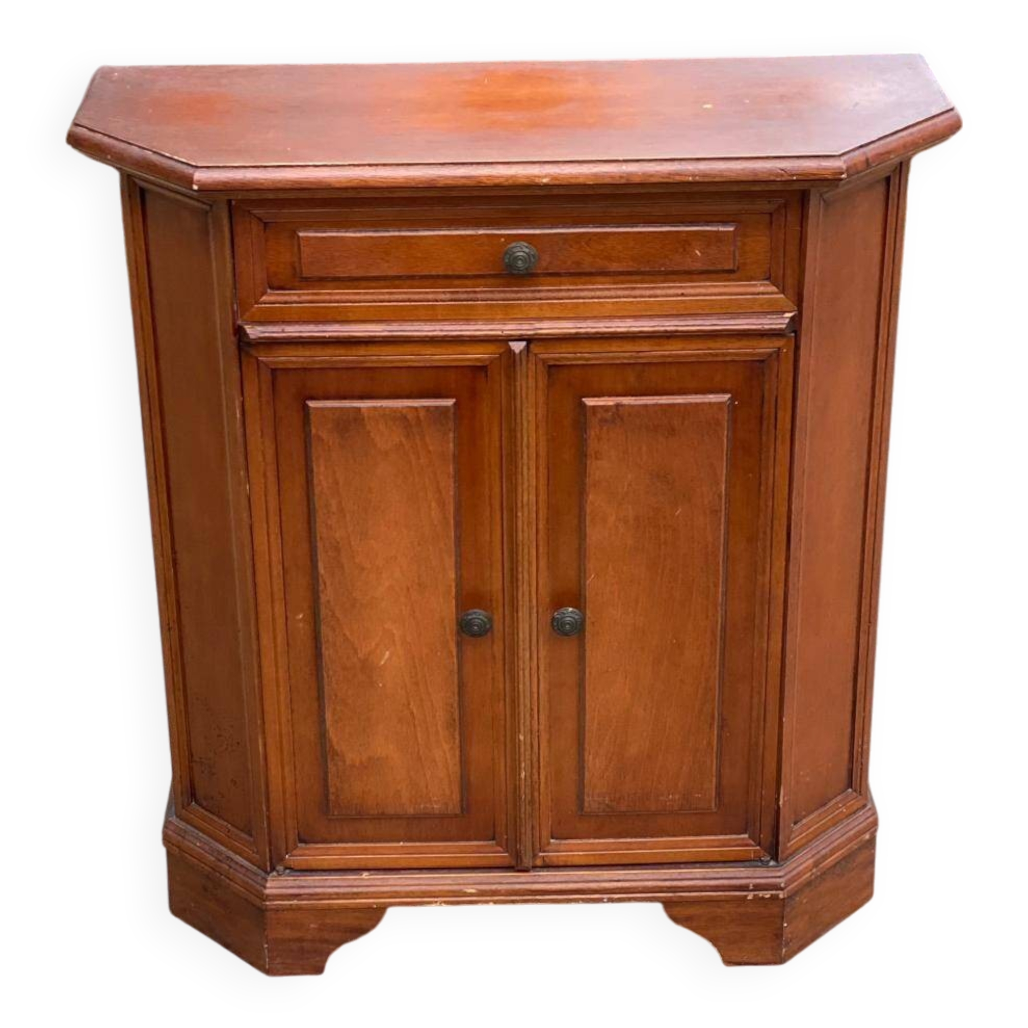 Colonial style solid wood chest of drawers
