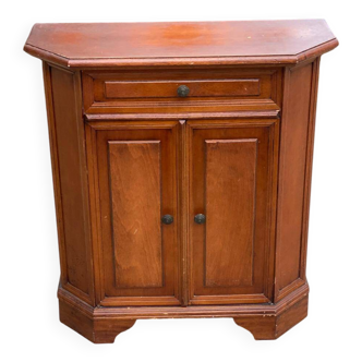 Meuble d'entrée commode de style colonial en bois massif