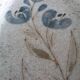 Bowl or small dish signed by Atch Thierry and Chantal Robert in Loir stoneware.