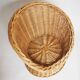Children's rattan basket armchair