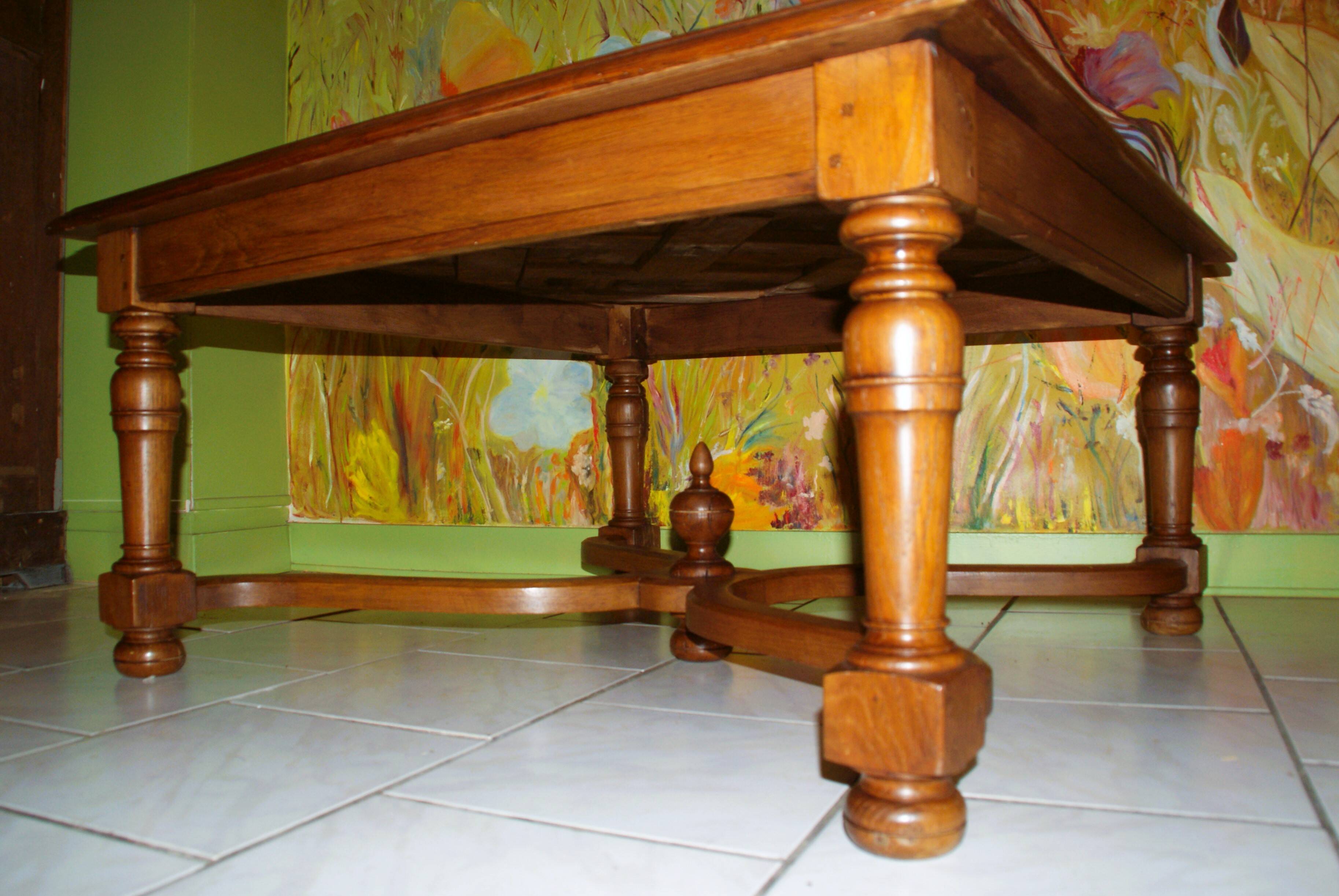 18th Century Versailles Parquet Coffee Table