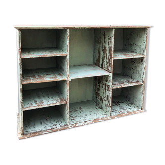 Wooden locker cabinet