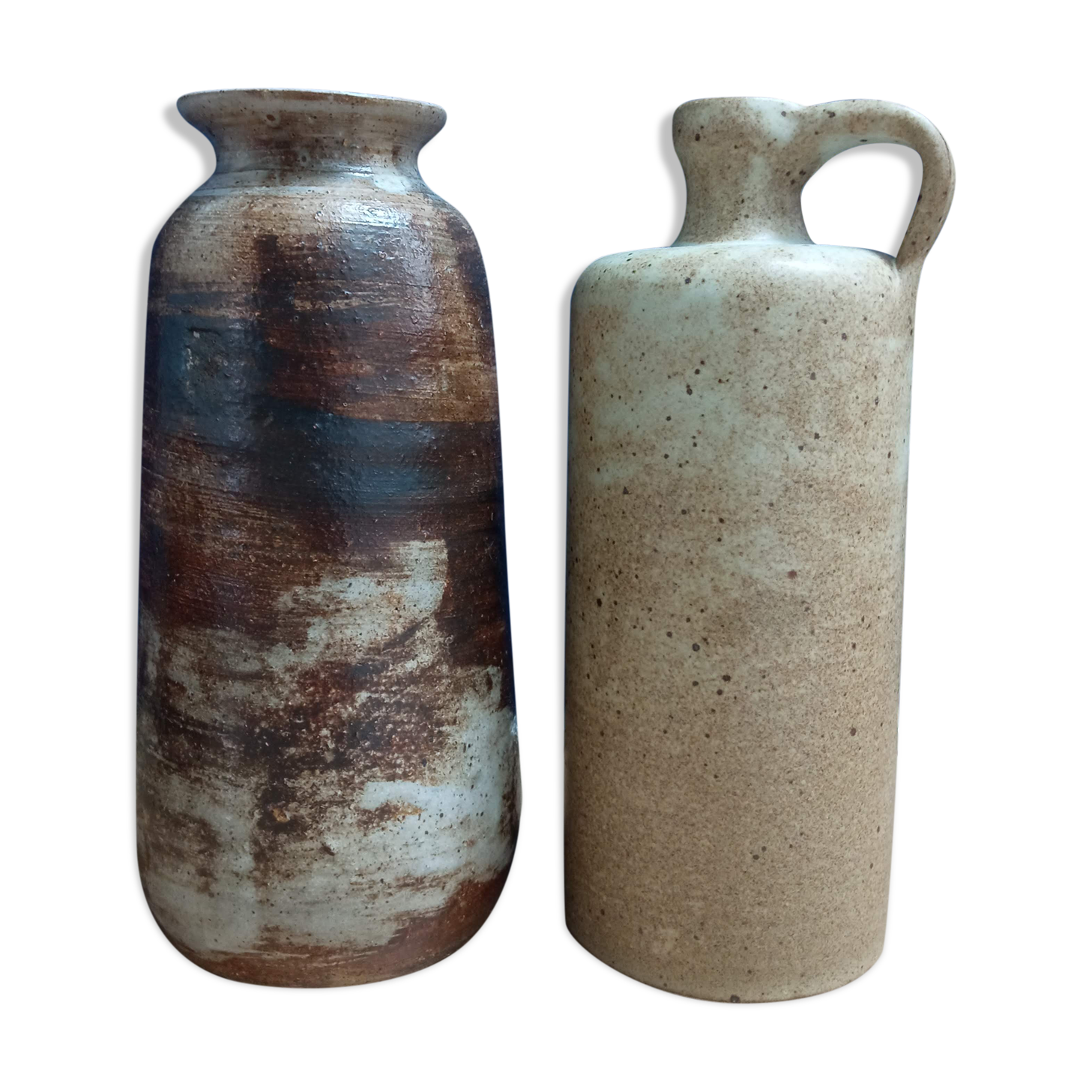 Vases en grès vintage