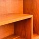 Two vintage asymmetrical storage units