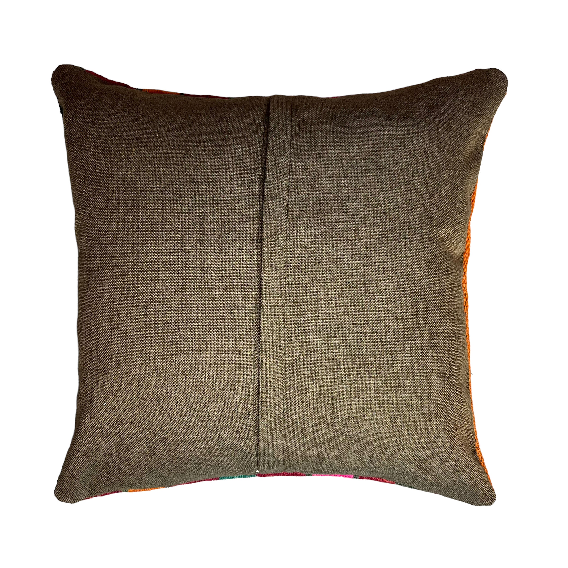 Vintage turkish kilim cushion cover 40 x 40 cm