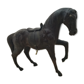 Leather horse