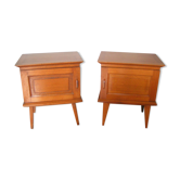Compass feet bedside tables