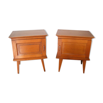 Compass feet bedside tables