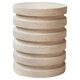 Table d'appoint, Travertine Layer Stool -
