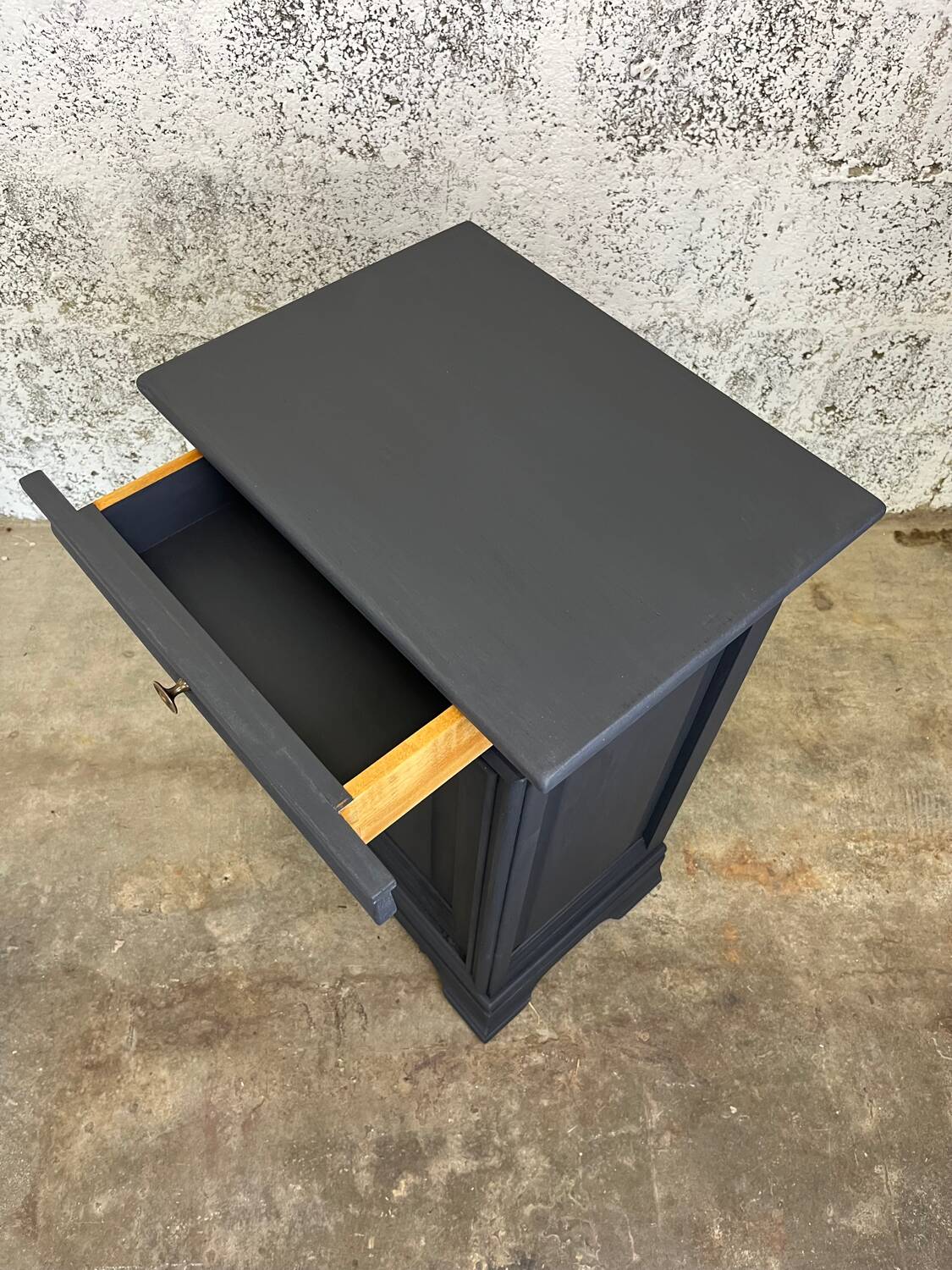 Petit confiturier bleu nuit