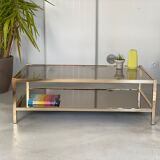 Double tray coffee table