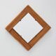 Mid century Square rattan mirror, France, 1960s