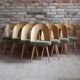 Ensemble de 6 chaises de salle à manger par Antonin Šuman