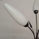 Italian brass and opaline lamppost 60s