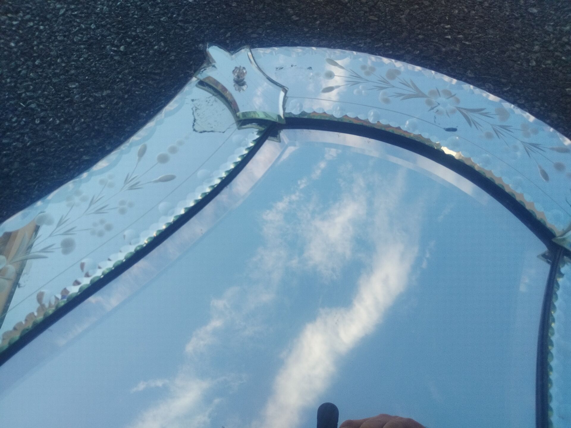 Ancient Venetian mirror