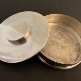 Christian Dior box with silver metal lid