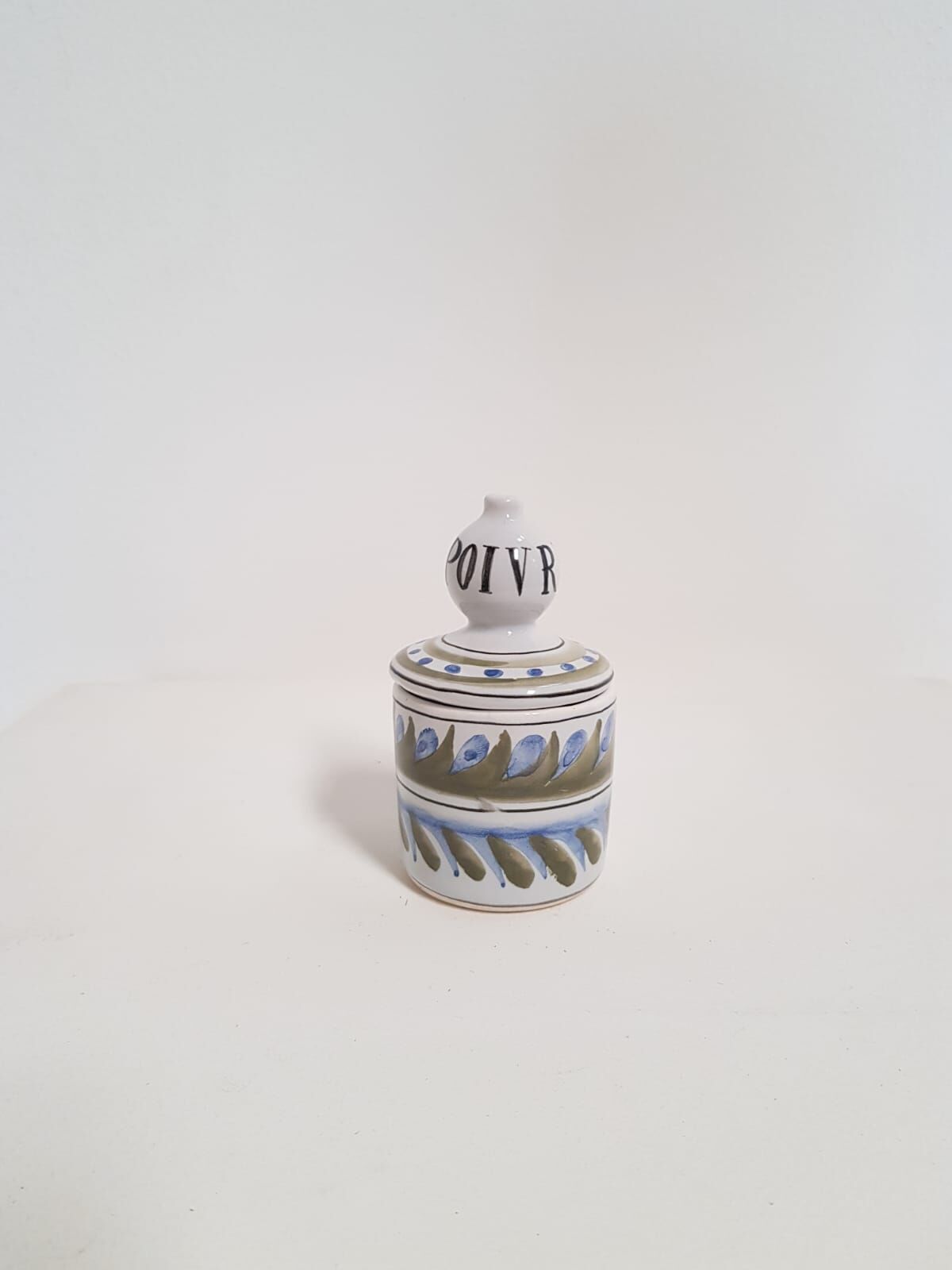 Roger Capron ceramic pepper pot