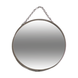 Round barber mirror, 50s