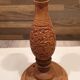 Indian rosewood lamp foot