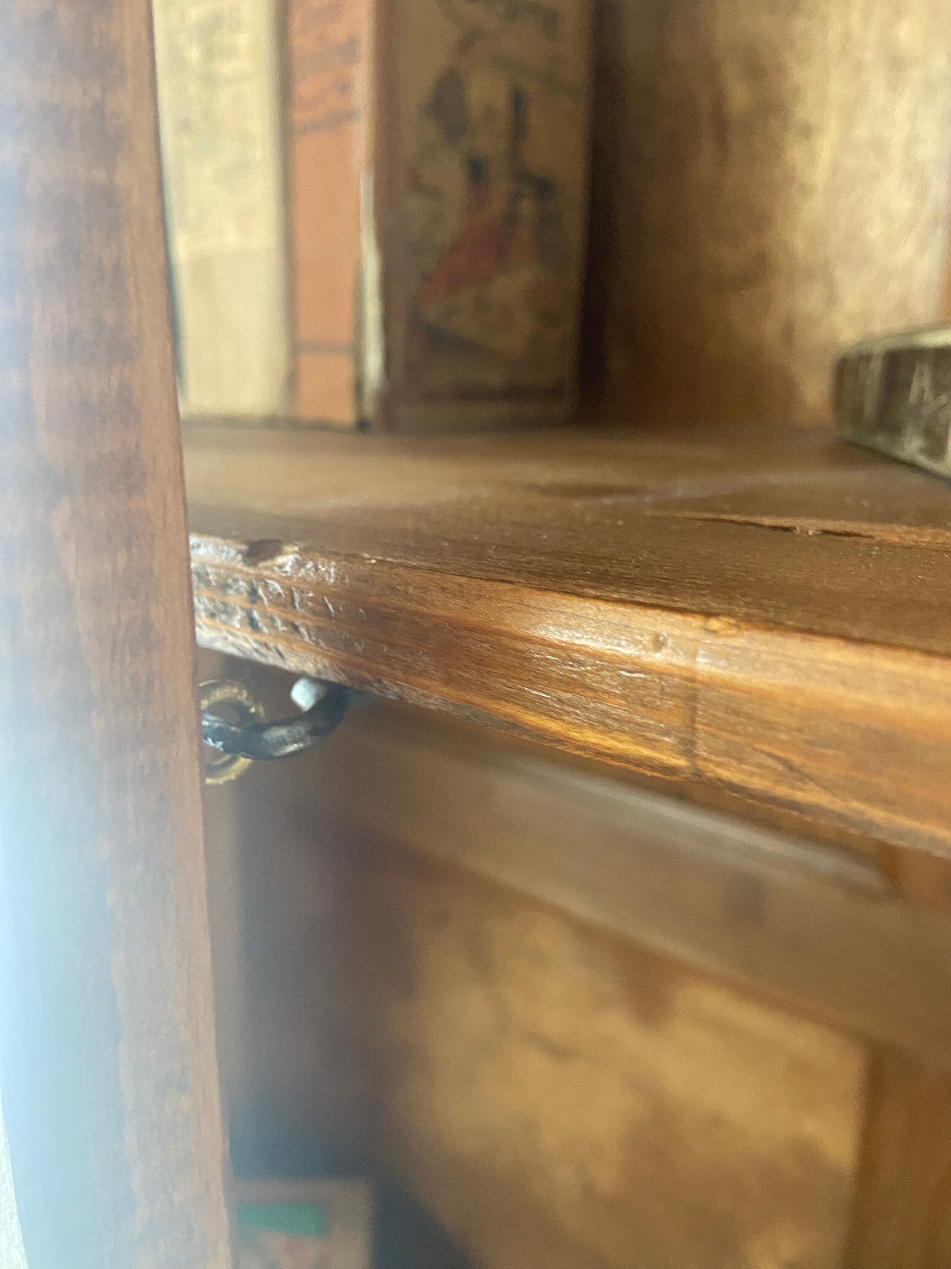 Vintage library/shelf
