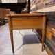Louis XVI style desk - Walnut & Leather - 1970s