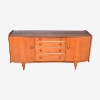 Restored Retro Solid Afromosia  1960s Sideboard A Younger