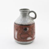 Pitcher in chamotte earthenware, by Jacques Pouchain, Dieulefit, circa 50