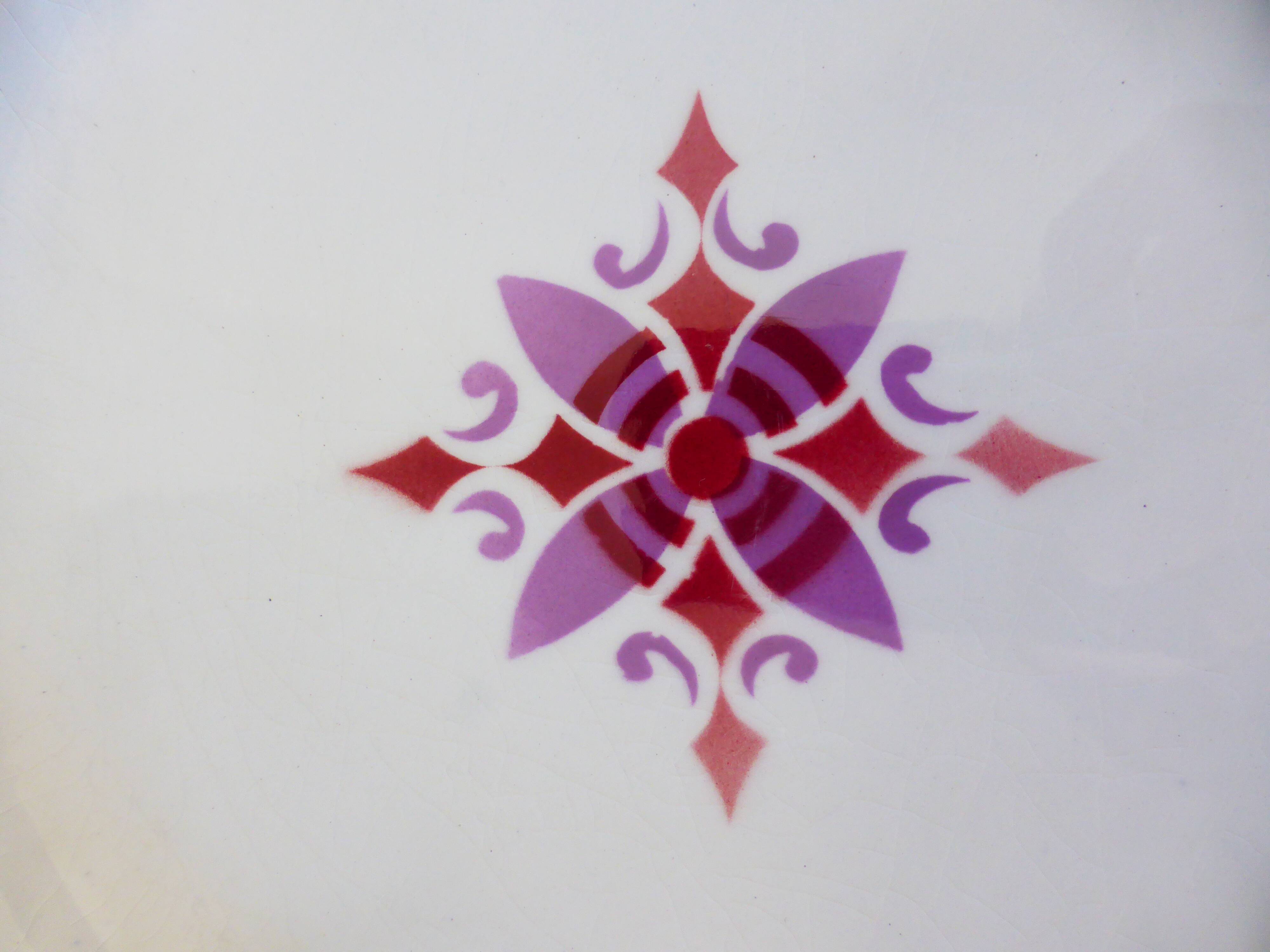 Plat sur piédouche compotier moulin des loups madeleine 2106177