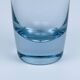Original blue glass vase by Per Lütken for Holmegaard, Denmark, 1960s.