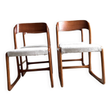 Baumann sled chairs