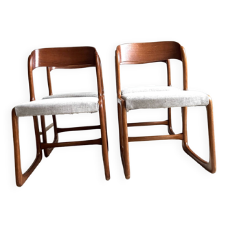 Baumann sled chairs