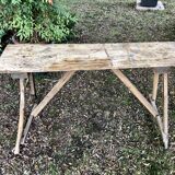 Workbench in raw wood