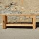 Large oak and fir carpenter's workbench - Old trade furniture