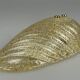 1960s/70s Lamp/Wall Light, Glass, Brass, Leaf, Space Age Design