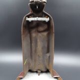 Full chimney servant of his accessories - The enamelled cast iron knight