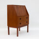 Danish teak secretary - desk by Tibergaard