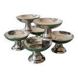Stainless steel ice cream cups