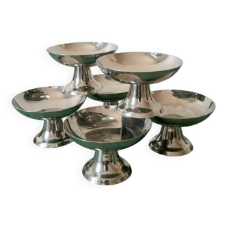 Stainless steel ice cream cups