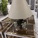Large vintage living room lamp Italy 1970