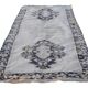 Vintage Turkish hallway rug 142x405 cm