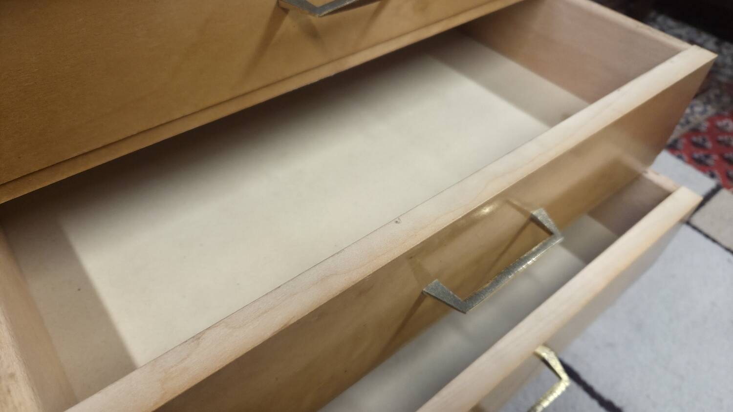 Small enfilade with compass legs from the 1960s.