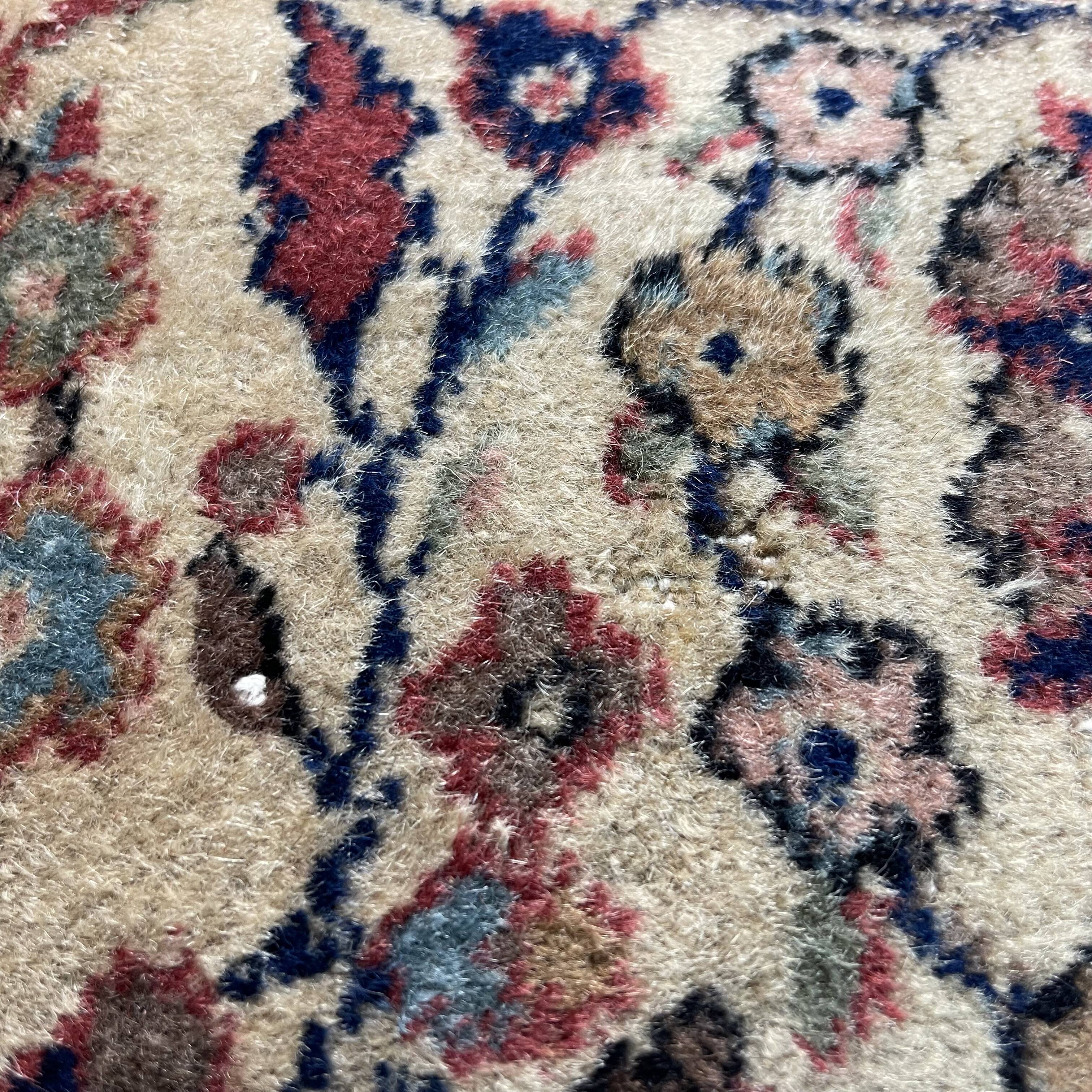 Vintage Turkish Rug Cushion Cover, 30 x 50 cm