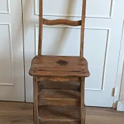 Folding step stool with 6 steps