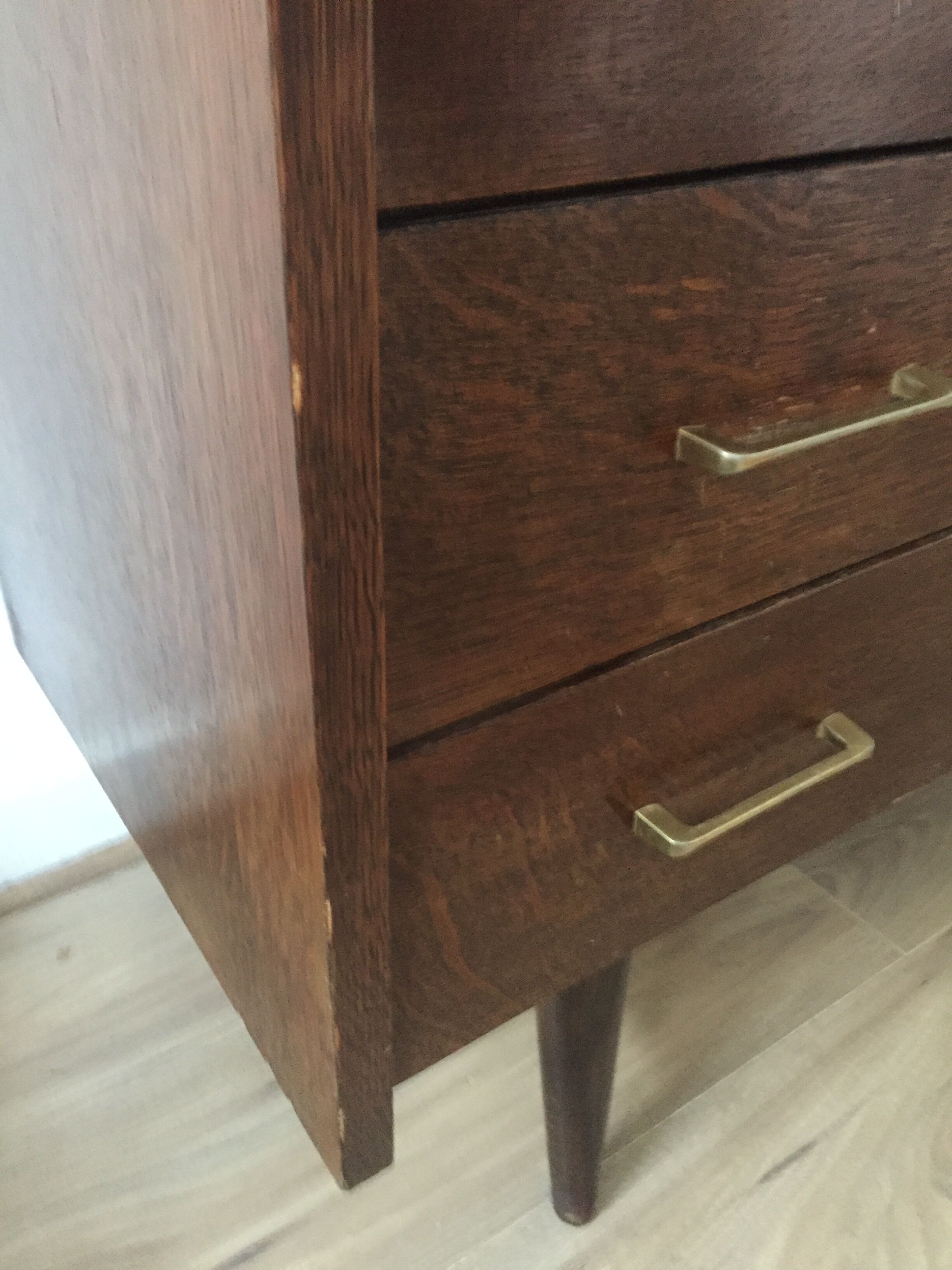 Commode vintage pieds compas année 50/60